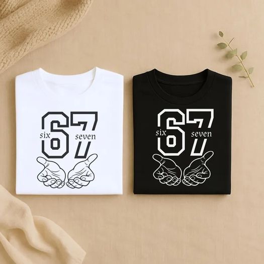 Kids 67 Hoodie, Six Seven T-Shirt, Viral Kids Meme Tee, Tween Trendy Sweatshirt, Trendy Sweatshirt for Kids