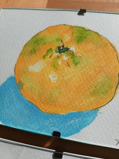 Original art (fruit x 2)