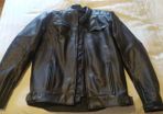 Crane (aldi) black leather jacket