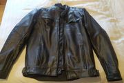 Crane (aldi) black leather jacket