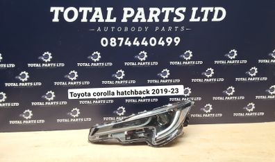 Toyota corolla hatchback 2019-23 headlight