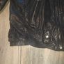 Topman Premium Men's Real Leather Biker Jacket Buffalo Leather Black Image 8