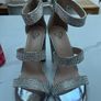 Silver Diamante Heels Image 6