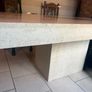 Solid marble dinning table Image 3