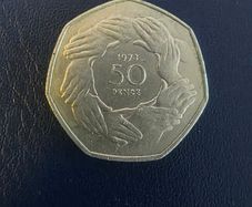 1973 United Kingdom 50 Pence