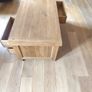 Large Rustic Oak Coffee table -4 Double Sided Drawers (Dovetail Joints) Image 3