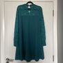 Teal Dress by Pala D Oro  size fits 14 16 Image 3