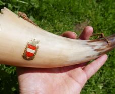 Vintage Hunting Horn 12"