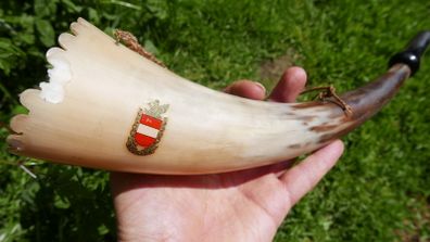 Vintage Hunting Horn 12"