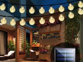Solar Garden Lights, 60 LED 36ft Waterproof Outdoor String Lights Solar Powered Crystal Ball Decorative Lights for Garden,Patio,Yard,Home,Chrismas Tree,Parties,Warm White, 36feet