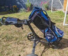 Callaway Golf Bag & FastFold Trolley bundle