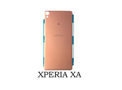 For Sony Xperia XA - Battery Back Housing Cover Rear Panel Rose With Adhesive - FHT04SXBK
