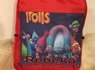 main image for ad Trolls Personalized school bag Birthday Gift Boys Girls with your own name on it!