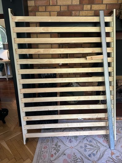 King size wooden bed frame
