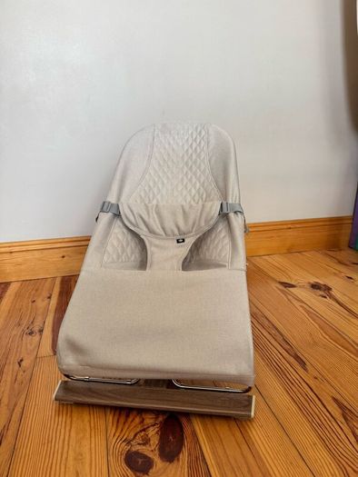 Babylo Gravity Luxe Bouncer - Cashmere/Walnut
