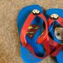 Havaianas Superman kids sandals new size 5 c Image 2