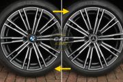 Merc caps for new model BMW wheels (56mm) FREE POST