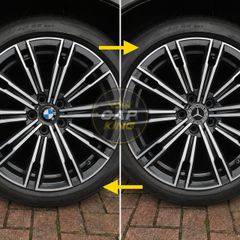 Merc caps for new model BMW wheels (56mm) FREE POST