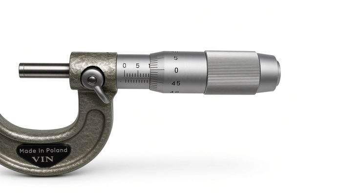 Poland Micrometer MK 0-25mm (0.01mm) - Brand New Old Stock NOS