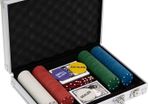 SALE Professional Texas Holdem Poker Set and Blackjack Set with Portable Carry Case | Casino Chips & Gambling Playing Cards Poker Dice Set for Adults Gaming Accessories (200pc Poker Set