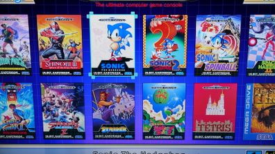 Sega Mega Drive Mini w/ !x Controller