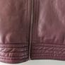 Barneys Originals genuine leather jacket burgundy Size M Medium Image 6