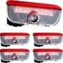 4Pcs Car Door Projector Lights for VW, HD LED Original Logo Light, Car Welcome LED Logo Light for VW Image 2