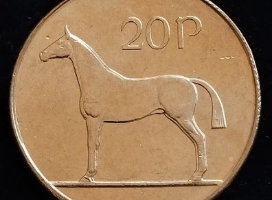 Ireland - 1996 - 20 Pence - Horse - KM.25 - UNC -  [986]