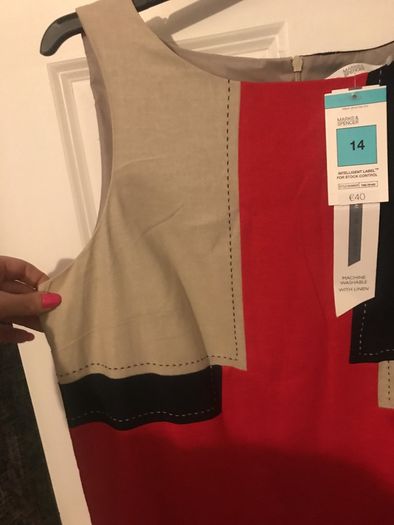new m and s dress rrp 40E