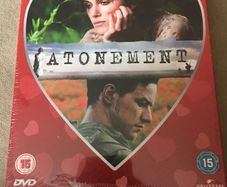 Atonement DVD brand new still in cellophane with Gift sleeve