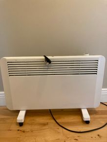 Convection panel heater 2000 W- freestanding on wheels