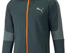 PUMA Evostripe Warm Full Zip Hoodie Green Gables