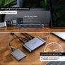 CalDigit Thunderbolt 4 Element Hub - Universal Multi-Port Hub, 4X Thunderbolt 4/USB4 Ports, 4X USB 3.2 Gen2 10Gb/s Ports, Single display up to 8K or Dual 4K 60Hz Displays, 60W Charging with 0.8m Cable Image 5