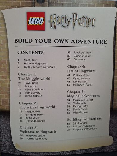 SALE!  LEGO HARRY POTTER Build your own adventure