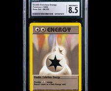 Double Colorless Energy 96/102 CGC 8.5 NM-Mint+ Uncommon WOTC Base Set 1999 Pokemon Card Vintage