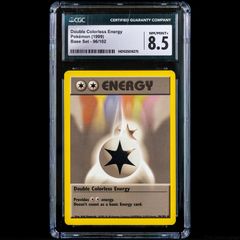 Double Colorless Energy 96/102 CGC 8.5 NM-Mint+ Uncommon WOTC Base Set 1999 Pokemon Card Vintage