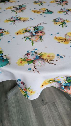 Easter Round Tablecloth
