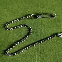 NEW Stainless Steel Keychain Japanese Hook Welded Chain