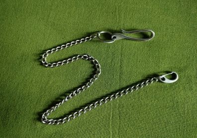 NEW Stainless Steel Keychain Japanese Hook Welded Chain