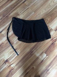 gymnastics girls wrap size medium black worn once