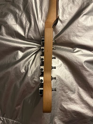 Fender Stratocaster squier Neck fretboard with tuners machine heads made in Indonesia electric guitar parts accessories