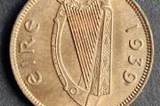 Ireland 1939 Excellent Farthing coin