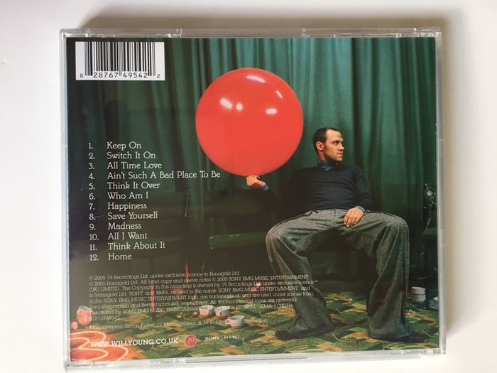 Will Young [2005] Keep On (CD Album)