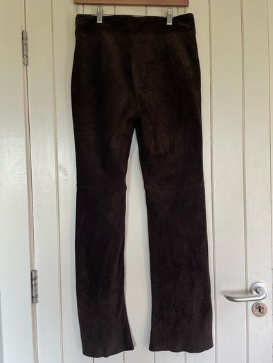 suede trousers