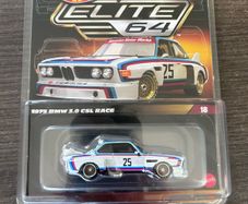 HotWheels Collectors Elite 64 BMW 3.0CSL Race