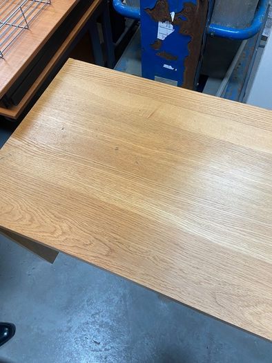 wooden office desk