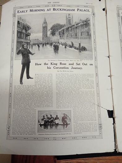 The Sphere / An Illustrated Newspaper of  the coronation of King George V of the United Kingdom( June 27th  1911 )