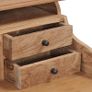 Desk 90x50x100 cm Solid Teak Wood Image 7