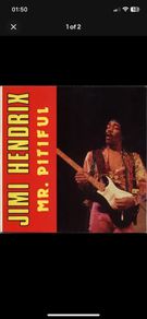 Jimi Hendrix vinyl lp Mr Pitiful 1981 German lp