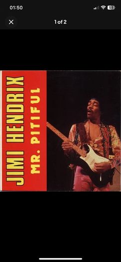 Jimi Hendrix vinyl lp Mr Pitiful 1981 German lp